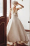 Robe de mariée A-ligne Salle des fêtes Naturel taille Satin Printemps - Page 5
