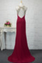 Robe de bal Dos nu Près du corps vogue Sans Ceinture Perle Train de balayage - Page 2