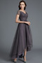 Robe mères Asymétrique Asymétrique Manche Courte Fermeture à glissière - Page 3