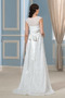 Robe de mariée Train de petit Simple Orné de Nœud à Boucle Dentelle - Page 3