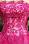 Robe de bal Dentelle Multi Couche Décalcomanie Décolleté Dans le Dos - Page 5