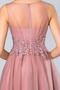 Robe de cocktail Décalcomanie Automne Ballon A-ligne Luxueux - Page 4