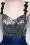 Robe de bal Pailleté Lacez vers le haut Tulle Scintillait Longueur Cheville - Page 5
