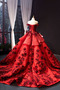 Robe de bal Longue Rosée épaule Cérémonial Manche Courte Mariage - Page 8