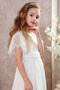Robe de fille de fleur Ivoire Manquant Longueur Cheville Luxueux - Page 5