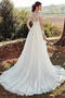 Robe de mariée Vente Elégant Train de balayage Col en V Mousseline - Page 2