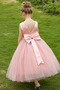 Robe de fille de fleur Festin Été Orné de Nœud à Boucle Tulle - Page 2