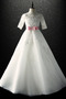 Robe de fille de fleur Cérémonie Laçage Orné de Nœud à Boucle - Page 4