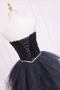 Robe de cocktail Romantique Printemps Col en Cœur Gradins Courte - Page 9