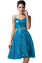 Robe de bal Longueur de genou Bretelles Spaghetti Fête Sans Manches - Page 4