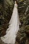Robe de mariée Tulle noble Petites Tailles Col U Profond A-ligne - Page 2