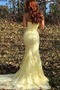 Robe de soirée Longue Naturel taille Mince Dentelle Romantique - Page 4