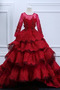 Robe de fille de fleur Naturel taille Couvert de Dentelle Festonné - Page 7