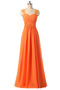 Robe de demoiselle d'honneur crêper Naturel taille Chaussez A-ligne - Page 1