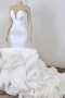Robe de mariée Fermeture à glissière col coeur Salle Printemps - Page 1