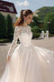 Robe de mariée Laçage Romantique Petit collier circulaire Traîne Courte - Page 4