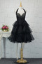 Robe de cocktail Tulle Perle Dramatique Montrer Dos nu Multi Couche - Page 1