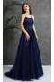 Robe de soirée Sexy Laçage Naturel taille Fête A-ligne Longue - Page 12