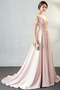 Robe de soirée Norme Traîne Courte Manche Aérienne Col Bateau - Page 3