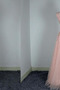 Robe de demoiselle d'honneur Chic A-ligne Glissière Rose Printemps - Page 4
