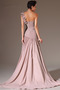 Robe de soirée Une épaule Fermeture à glissière Train de balayage - Page 2