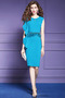 Robe de cocktail Perle Sans Manches Près du corps Haute Couvert - Page 4