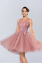 Robe de cocktail Décalcomanie Automne Ballon A-ligne Luxueux - Page 3