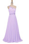 Robe de demoiselle d'honneur Luxueux Une épaule A-ligne Naturel taille - Page 4