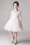 Robe de fille de fleur Dentelle Printemps Petit collier circulaire - Page 3