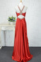 Robe de bal Traîne Courte Printemps Manquant A-ligne Larges Bretelles - Page 2