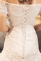 Robe de mariée Tulle Laçage Automne Rosée épaule A-ligne Couvert de Dentelle - Page 3