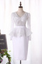 Robe de cocktail Naturel taille Manche Aérienne Glamour Col en V - Page 2