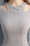 Robe de cocktail Courte vogue Manche de Poète Fermeture à glissière - Page 4