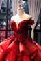 Robe de bal Longue Rosée épaule Cérémonial Manche Courte Mariage - Page 9