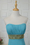 Robe de bal Dos nu Haut Bas Cristal Turquoise Montrer Sans courroies - Page 4