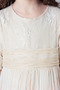 Robe de fille de fleur Longueur Cheville Tulle Fermeture à glissière - Page 5
