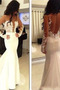 Robe de soirée Sirène Longue Festin Col de chemise t Elégant - Page 1