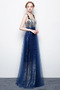 Robe de bal Pailleté Lacez vers le haut Tulle Scintillait Longueur Cheville - Page 3