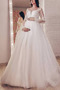 Robe de mariée Tulle Cérémonial Laçage Naturel taille Taille haute - Page 1