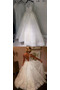 Robe de mariée Dos nu Sans Manches Drapé A-ligne Longueur Cheville - Page 3