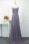 Robe de demoiselle d'honneur Dentelle Fermeture à glissière Naturel taille - Page 1