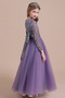 Robe de fille de fleur Manche Longue Balançoire Manche Aérienne - Page 2