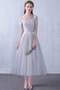 Robe de demoiselle d'honneur Dentelle Longueur Mollet Norme Naturel taille - Page 4