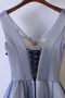 Robe de demoiselle d'honneur Train de petit Naturel taille A-ligne - Page 4