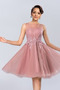 Robe de cocktail Décalcomanie Automne Ballon A-ligne Luxueux - Page 1