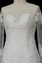 Robe de mariée Manche Longue Dentelle Eglise Col Bateau Formelle - Page 3
