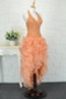 Robe de cocktail Chic Sans Manches Fermeture à glissière Naturel taille - Page 3
