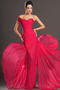 Robe de soirée Mince Composite Chiffon Sommaire semi-couverte - Page 3