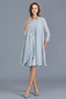 Robe mères Manche Longue Avec la veste Fête Mousseline Drapé - Page 5