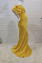 Robe de soirée Elégant Satin Élastique Manche Lâche Longue Été - Page 4